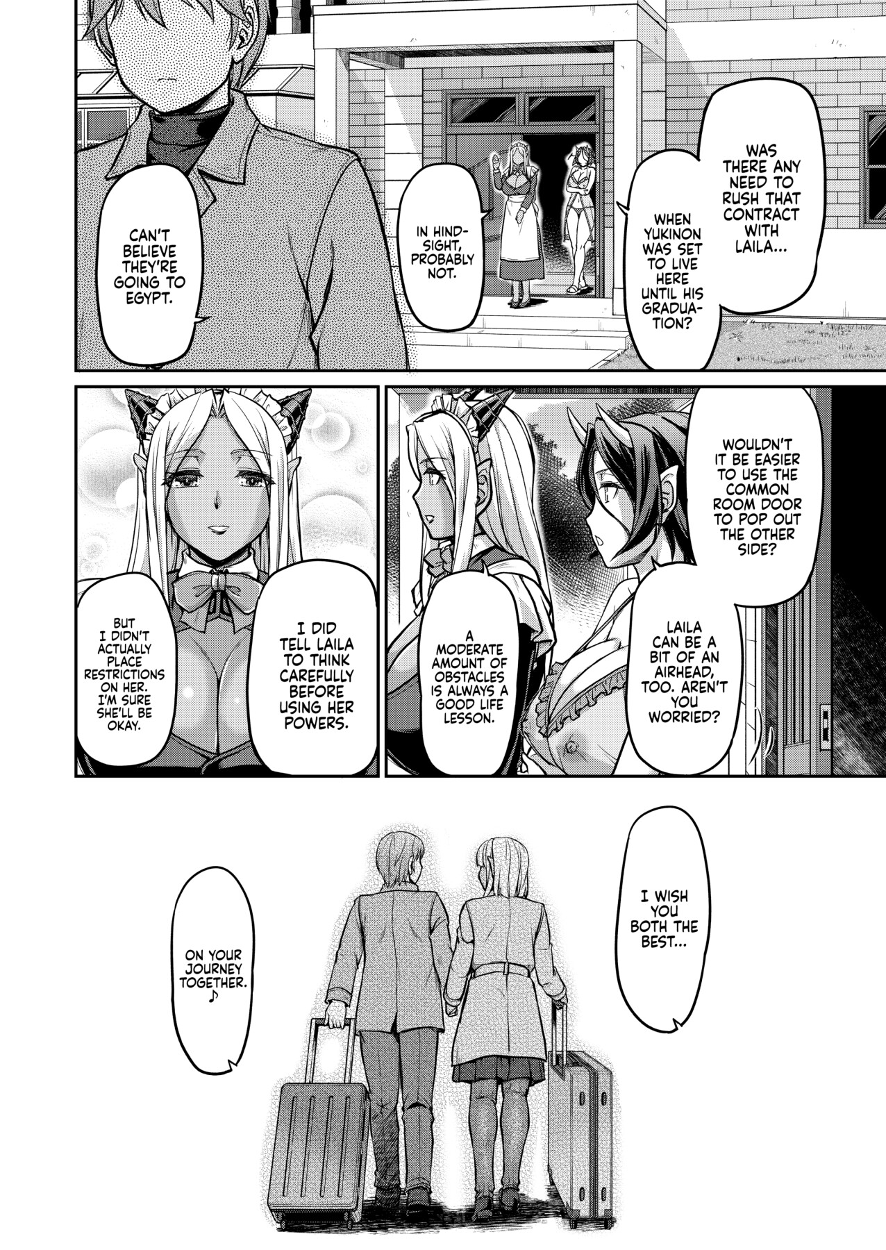 Hentai Manga Comic-Daily Life at the Monster Girl Manor-Read-207